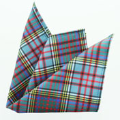 Handkerchief, Polyester Silk-effect, Anderson Tartan